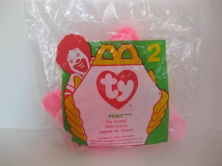 1996 McDonalds - #2 Pinky - Teenie Beanie